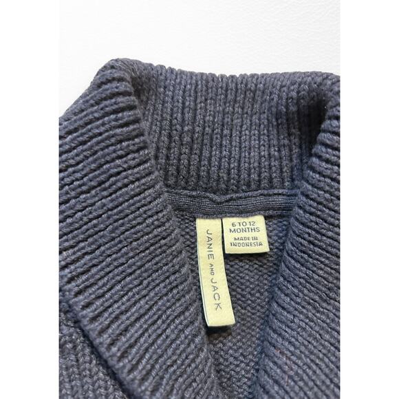 Janie and Jack Shawl Collar Cardigan, 6-12 Months - Picture 5 of 6